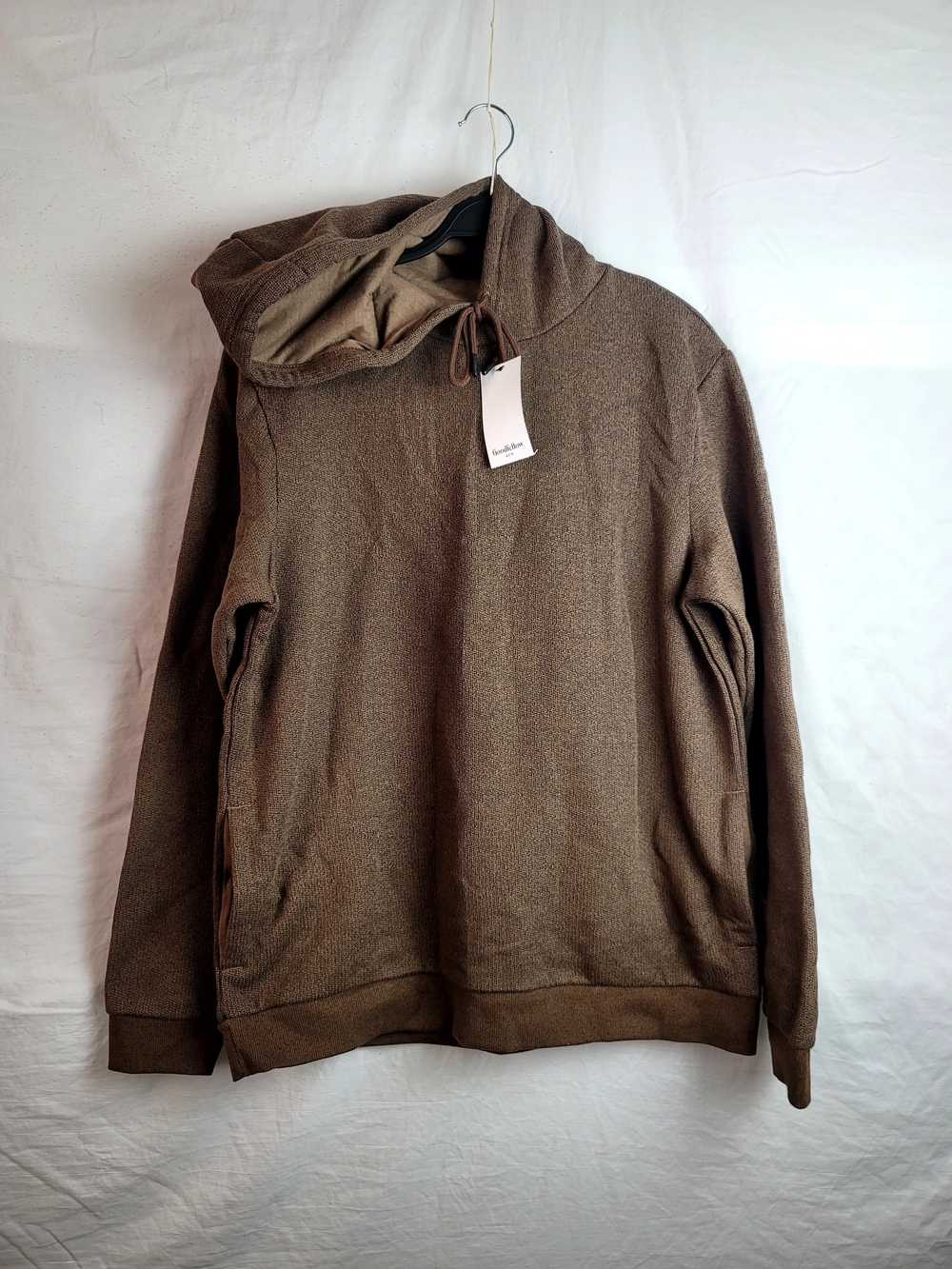 Goodfellow & Co Brown Crewneck Hooded Sweater